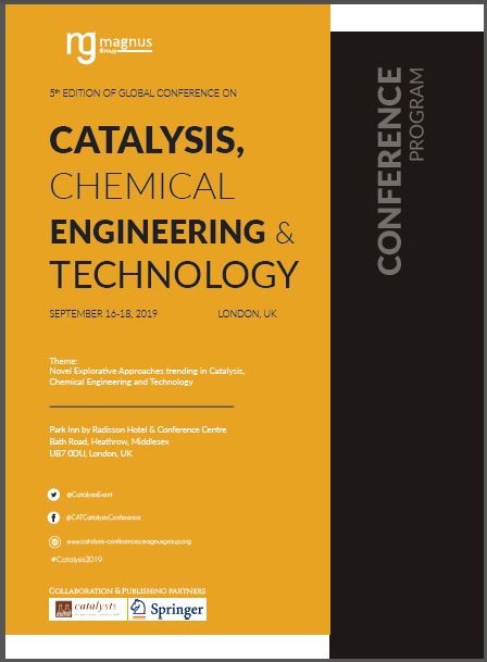 5th Edition of Global Conference on Catalysis, Chemical Engineering & Technology Program